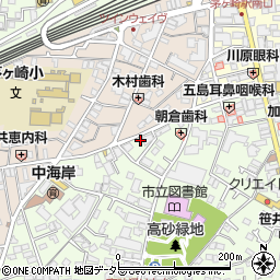貸衣裳錦茅ヶ崎店周辺の地図
