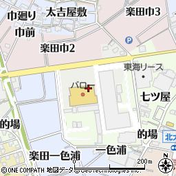 愛知県犬山市巾前周辺の地図