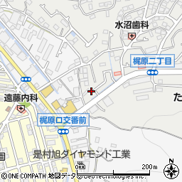 鎌倉あやせ電気株式会社周辺の地図