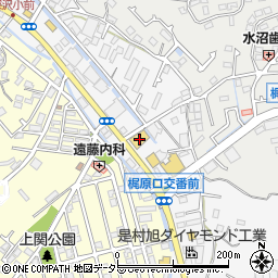 ウエインズトヨタ神奈川鎌倉店周辺の地図