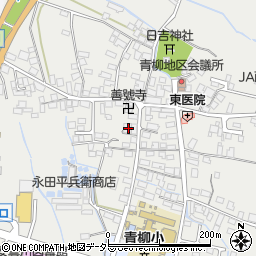 滋賀県高島市安曇川町青柳1000周辺の地図
