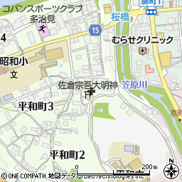 昭和校下老人憩の家周辺の地図