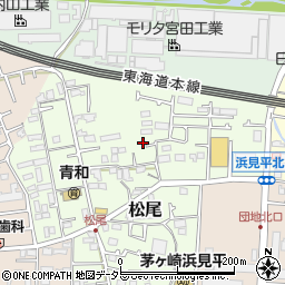 神奈川県茅ヶ崎市松尾3-12周辺の地図