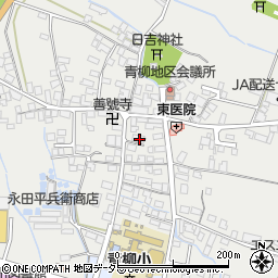 滋賀県高島市安曇川町青柳1004周辺の地図