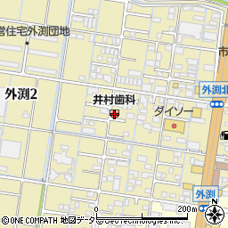 井村歯科医院周辺の地図