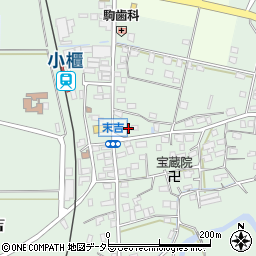 千葉県君津市末吉894-1周辺の地図