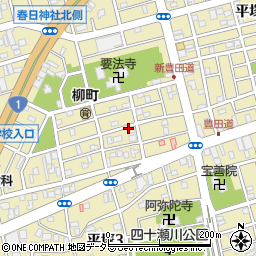 神奈川県平塚市平塚周辺の地図