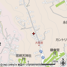神奈川県鎌倉市二階堂368周辺の地図