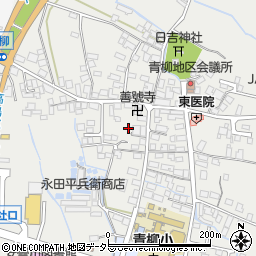 滋賀県高島市安曇川町青柳998周辺の地図