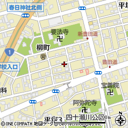 神奈川県平塚市平塚周辺の地図