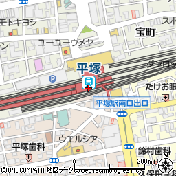 すし土風炉 ラスカ平塚店周辺の地図