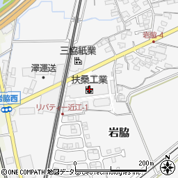 扶桑工業株式会社　近江工場周辺の地図