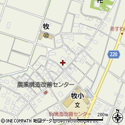 岐阜県安八郡安八町牧1509周辺の地図