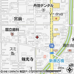 愛知県一宮市奥町神田33-6周辺の地図