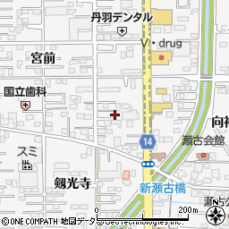 愛知県一宮市奥町神田33-9周辺の地図
