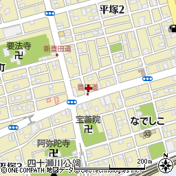 神奈川銀行平塚支店周辺の地図