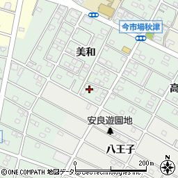 愛知県江南市今市場町美和139周辺の地図