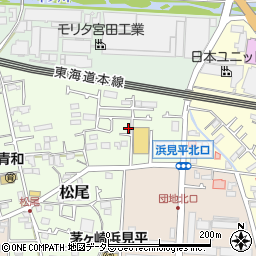 神奈川県茅ヶ崎市松尾2-7周辺の地図