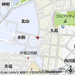 愛知県一宮市浅井町西浅井南山2周辺の地図
