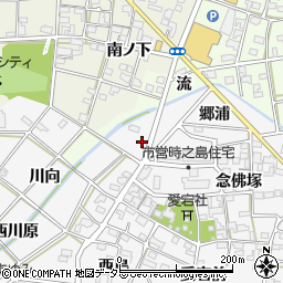 愛知県一宮市時之島（池付）周辺の地図