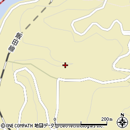 長野県泰阜村（下伊那郡）我科周辺の地図