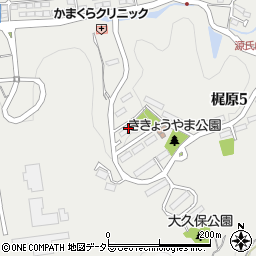 鎌倉グリーンハイツＡ３周辺の地図