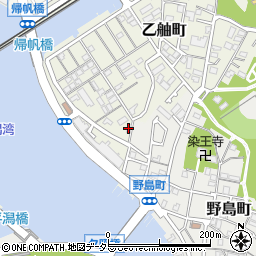 新明荘周辺の地図
