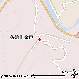 鳥取県鳥取市佐治町余戸384周辺の地図