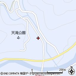 兵庫県養父市大屋町筏896周辺の地図