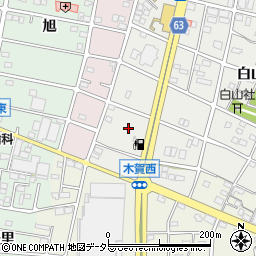 愛知県江南市赤童子町栄周辺の地図