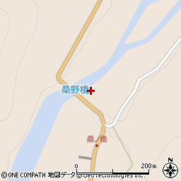 桑野橋周辺の地図
