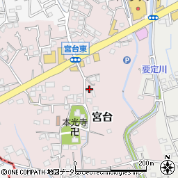 神奈川県足柄上郡開成町宮台507周辺の地図