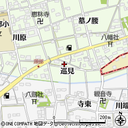 愛知県一宮市瀬部巡見39周辺の地図
