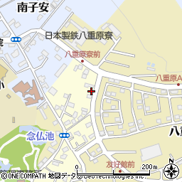 千葉県君津市内蓑輪167-9周辺の地図