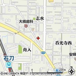 愛知県一宮市今伊勢町馬寄呑光寺西5周辺の地図