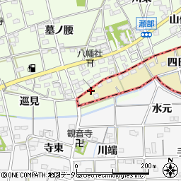 愛知県江南市島宮町四日市場3周辺の地図