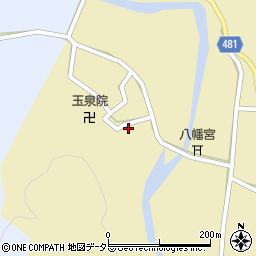 京都府綾部市武吉町小谷周辺の地図