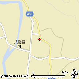 京都府綾部市武吉町前田周辺の地図