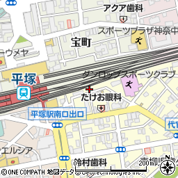 柳田店舗周辺の地図