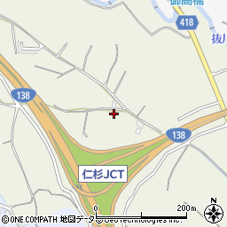 静岡県御殿場市仁杉1113周辺の地図