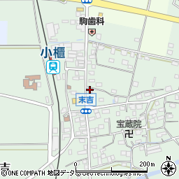 千葉県君津市末吉895周辺の地図