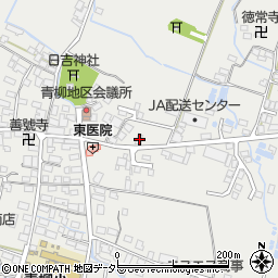 滋賀県高島市安曇川町青柳857周辺の地図