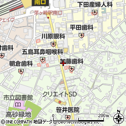野崎個人セミナー周辺の地図