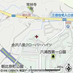 金沢八景クローバーハイツＤ棟周辺の地図