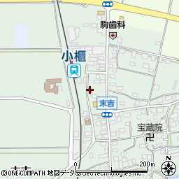 君津警察署　末吉駐在所周辺の地図