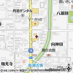 岐阜信用金庫奥町支店周辺の地図