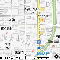 愛知県一宮市奥町神田29周辺の地図