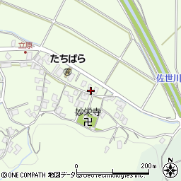 島根県雲南市加茂町立原445-7周辺の地図