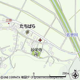島根県雲南市加茂町立原445周辺の地図