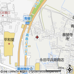 滋賀県高島市安曇川町青柳1115周辺の地図